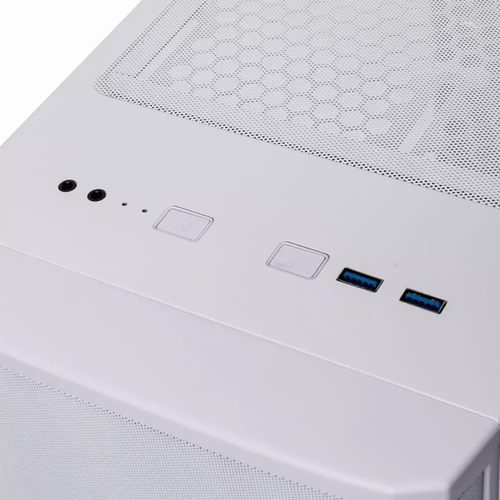 Кутия BitFenix NOVA ARGB Mesh White TG
