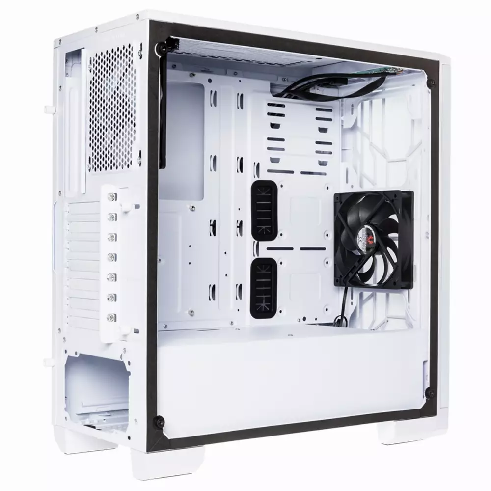 Кутия BitFenix NOVA ARGB Mesh White TG