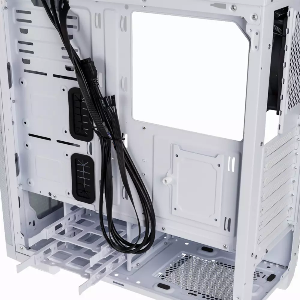 Кутия BitFenix NOVA ARGB Mesh White TG
