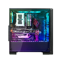 Кутия BitFenix NOVA ARGB Mesh Black TG