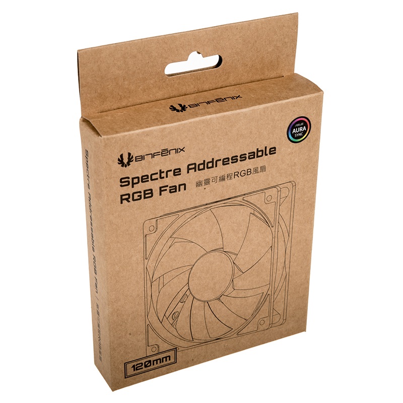 Вентилатор BitFenix SPECTRE Addressable RGB 120MM