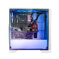 Кутия BitFenix NOVA RGB Mesh White TG