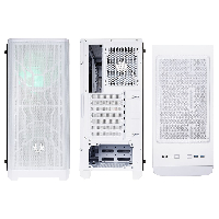 Кутия BitFenix NOVA RGB Mesh White TG