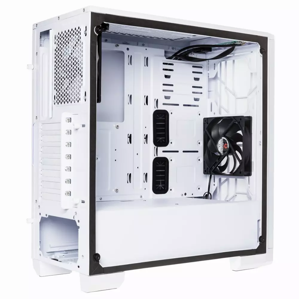Кутия BitFenix NOVA RGB Mesh White TG