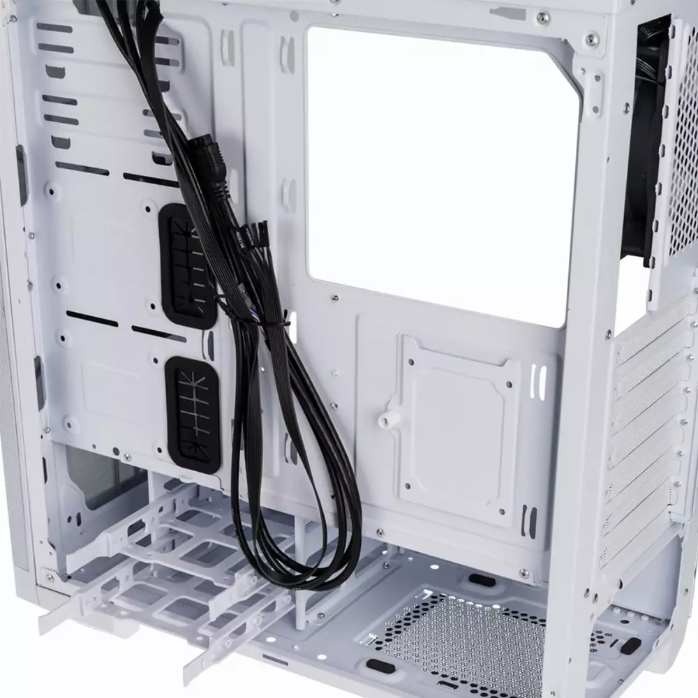 Кутия BitFenix NOVA RGB Mesh White TG