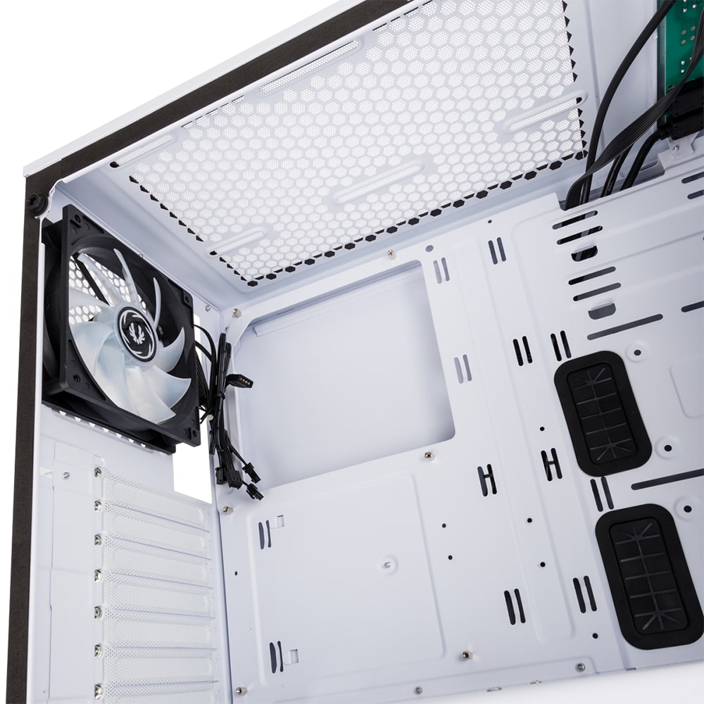 Кутия BitFenix NOVA RGB Mesh White TG