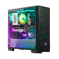 Кутия BitFenix NOVA RGB Mesh Black TG