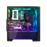 Кутия BitFenix NOVA RGB Mesh Black TG