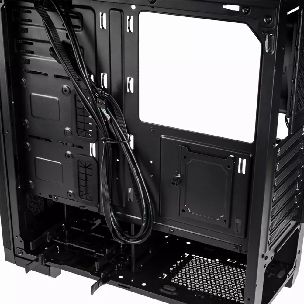 Кутия BitFenix NOVA RGB Mesh Black TG