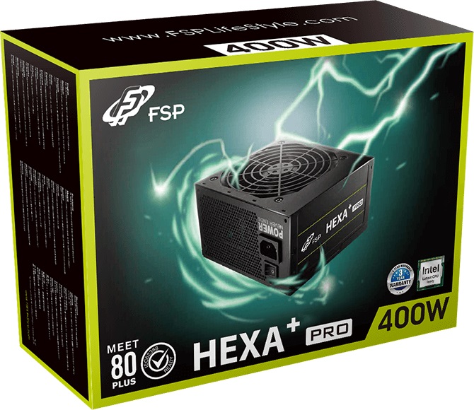 Захранване FSP Group HEXA+ Pro 400 (H3-400) 400W 80+