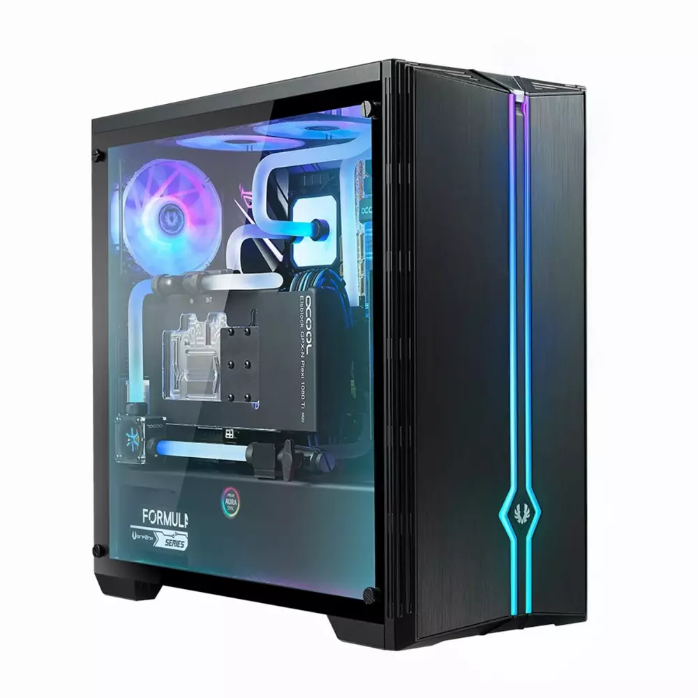 Кутия BitFenix Saber RGB Black TG