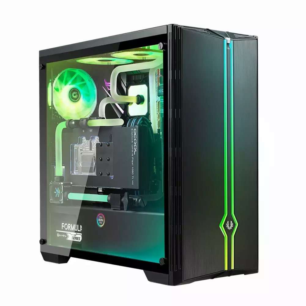 Кутия BitFenix Saber RGB Black TG