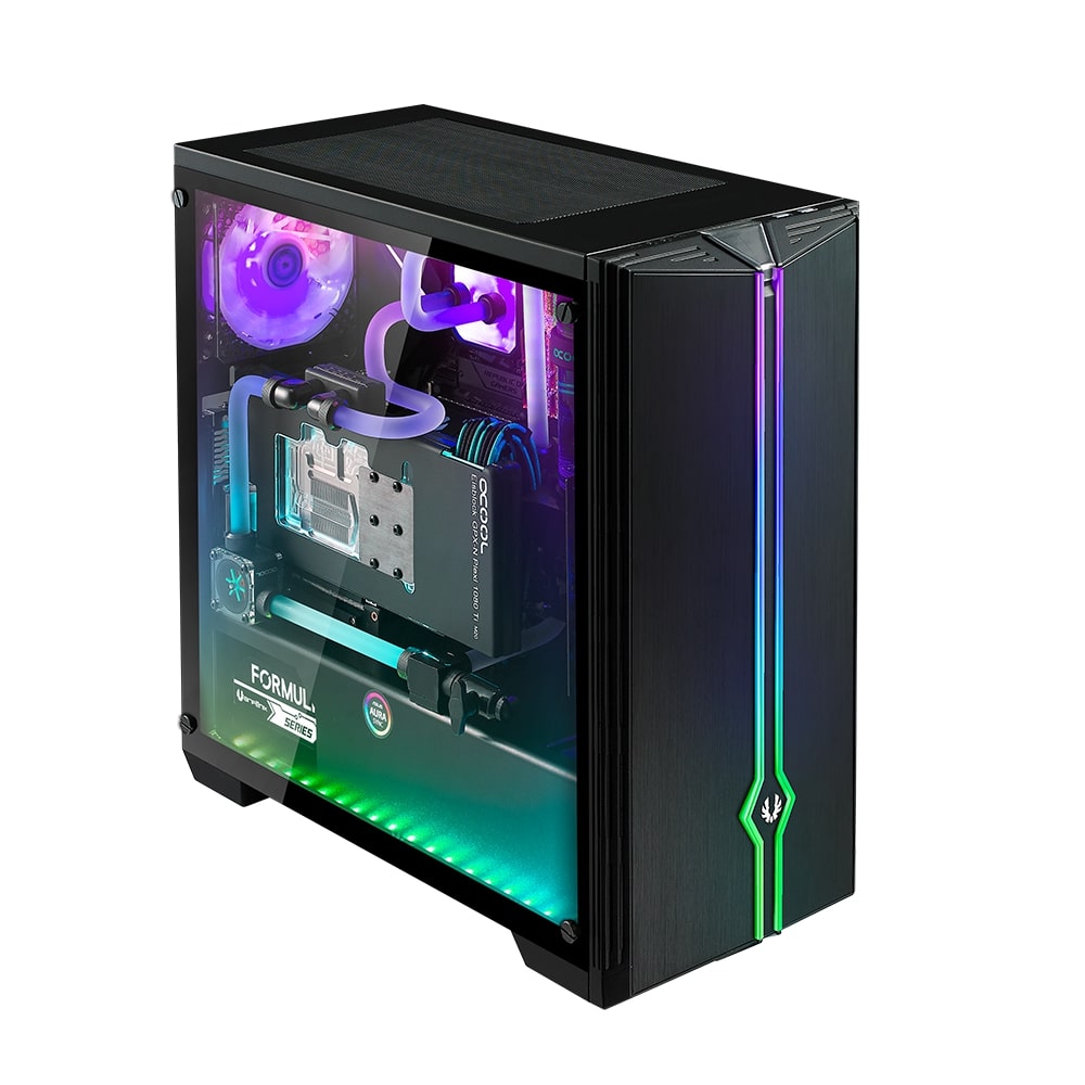 Кутия BitFenix Saber RGB Black TG