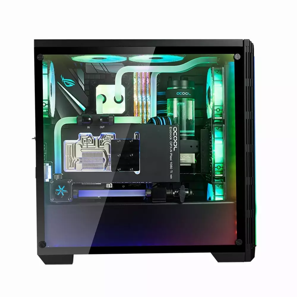 Кутия BitFenix Saber RGB Black TG