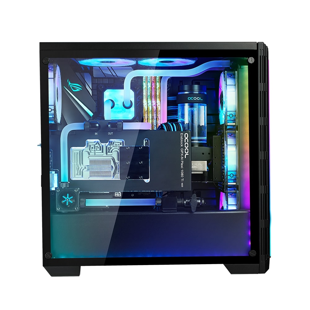 Кутия BitFenix Saber RGB Black TG