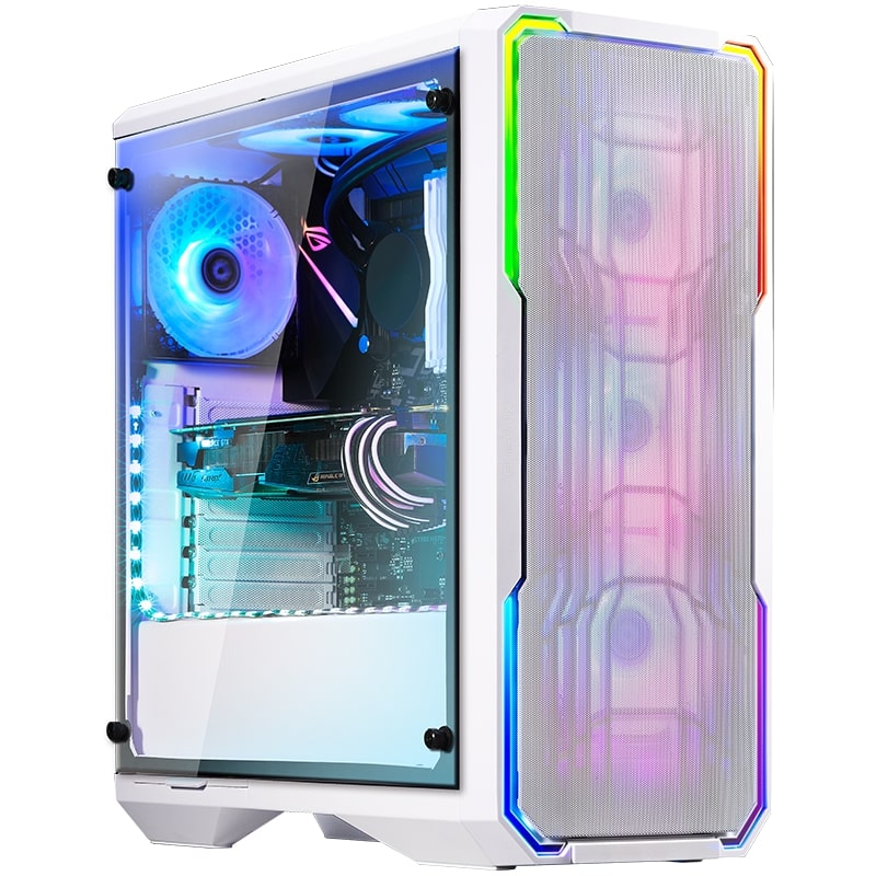 Кутия BitFenix Enso Mesh RGB White TG