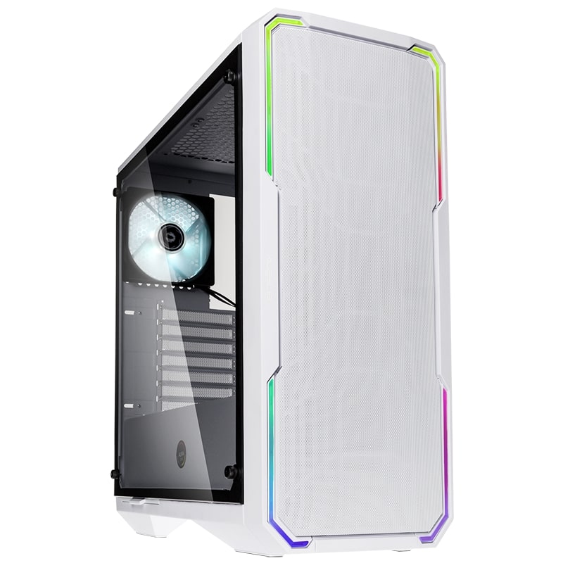Кутия BitFenix Enso Mesh RGB White TG