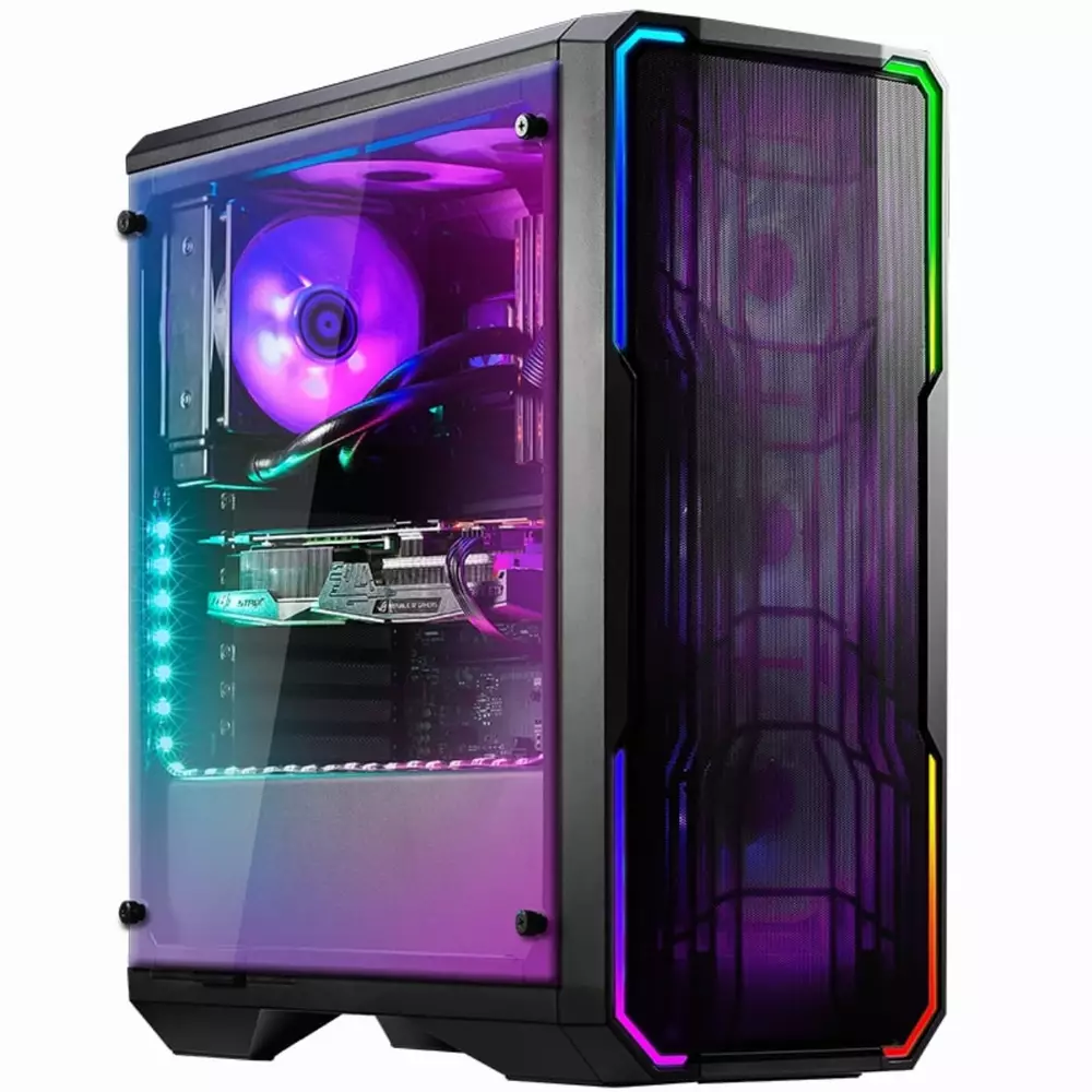 Кутия BitFenix ENSO MESH Black RGB TG