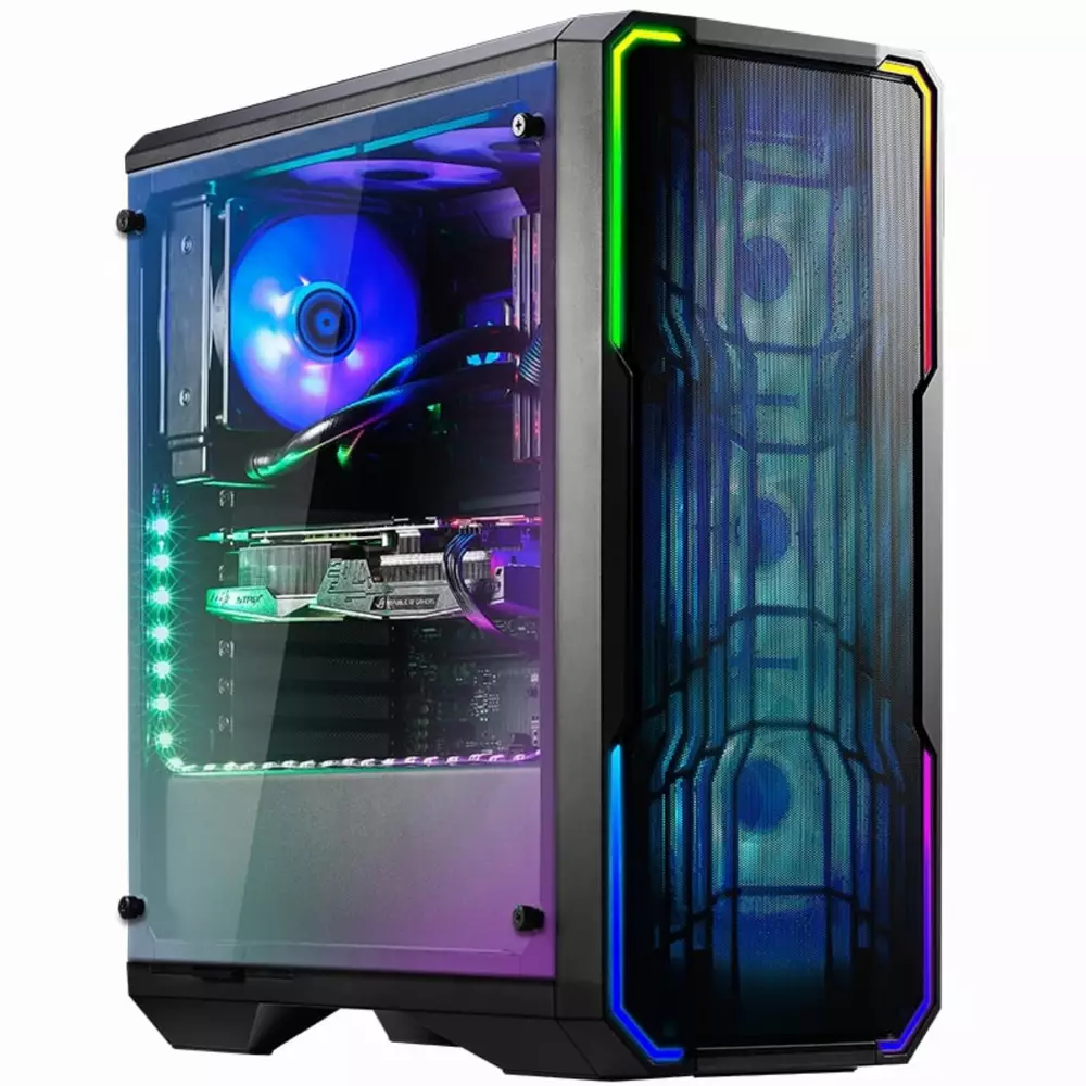 Кутия BitFenix ENSO MESH Black RGB TG