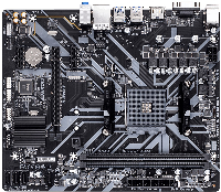 Дънна платка GIGABYTE B450M H 