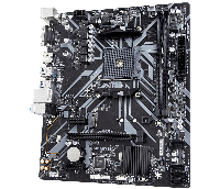 Дънна платка GIGABYTE B450M H 
