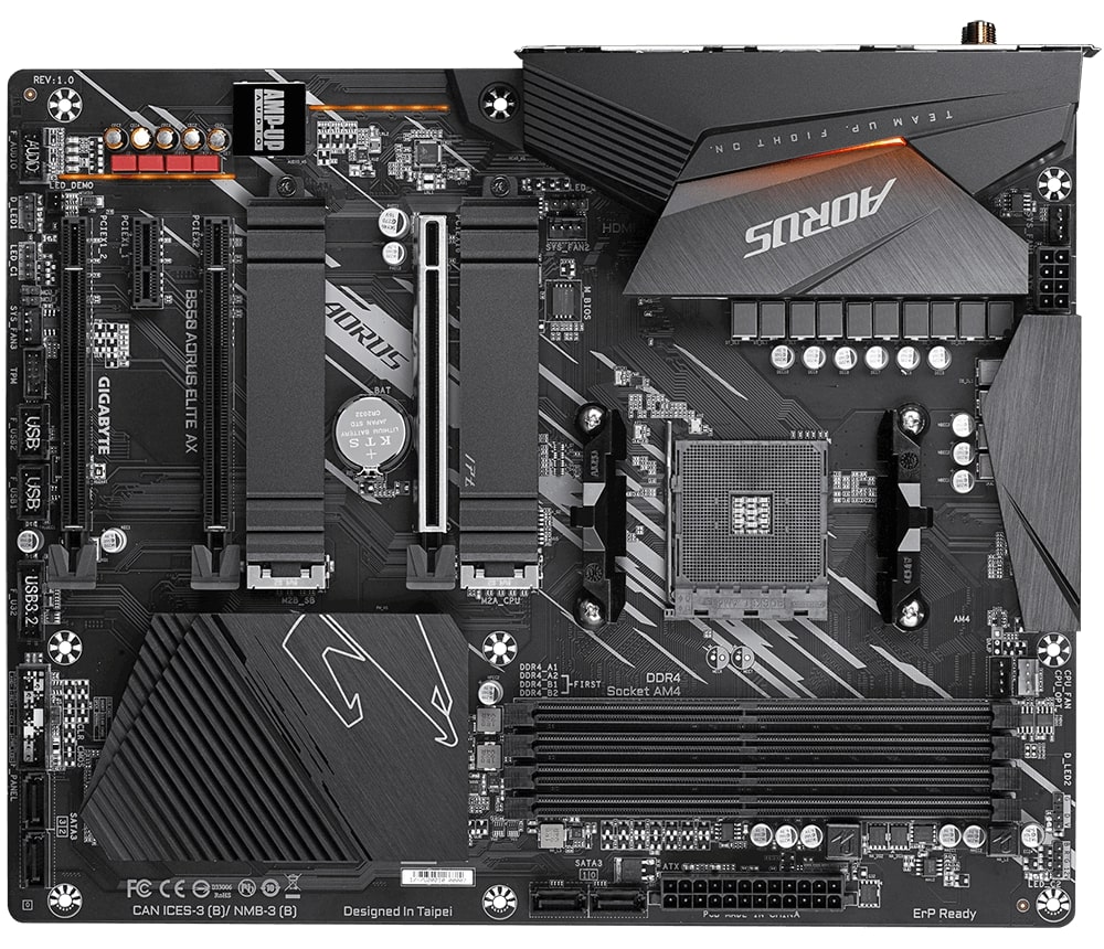 Дънна платка GIGABYTE B550 AORUS ELITE AX