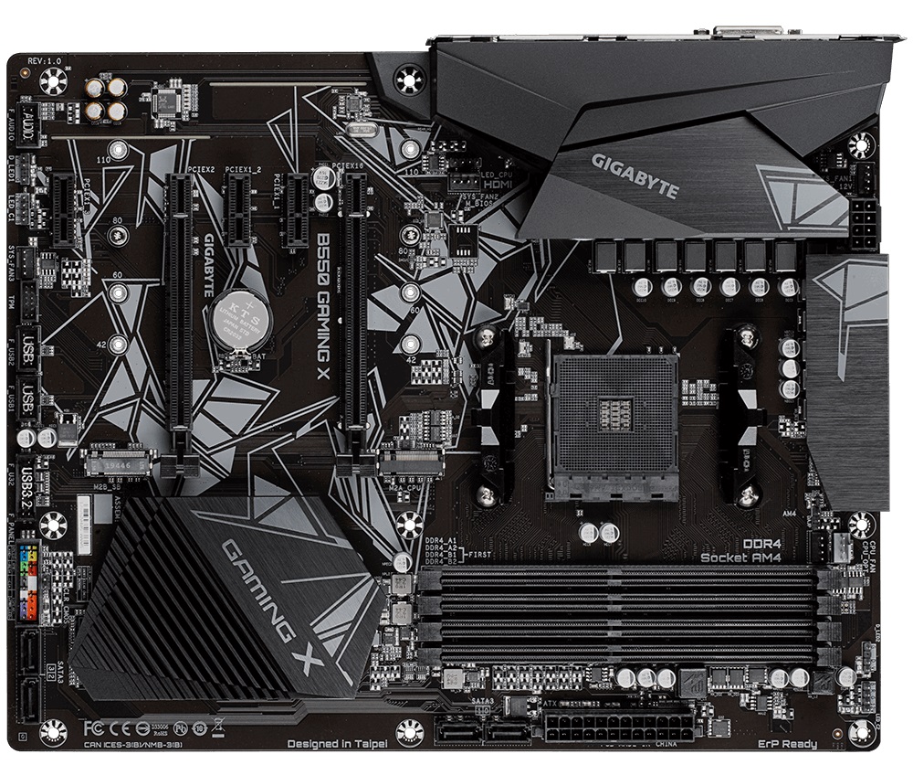 Дънна платка GIGABYTE B550 GAMING X