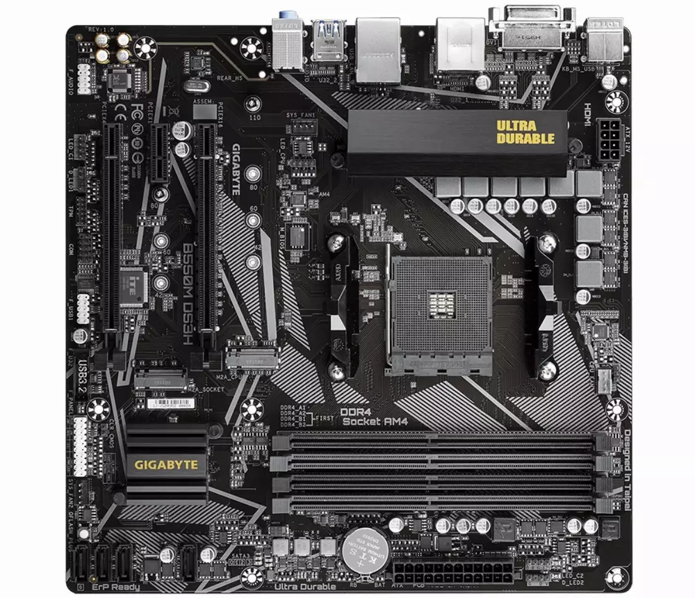 Дънна платка GIGABYTE B550M DS3H