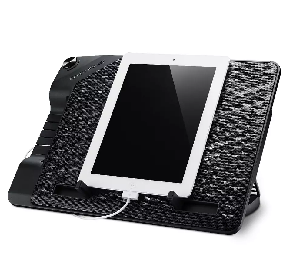 Охладител за лаптоп Cooler Master ERGOSTAND III, 1 x 230mm, Metal Mesh