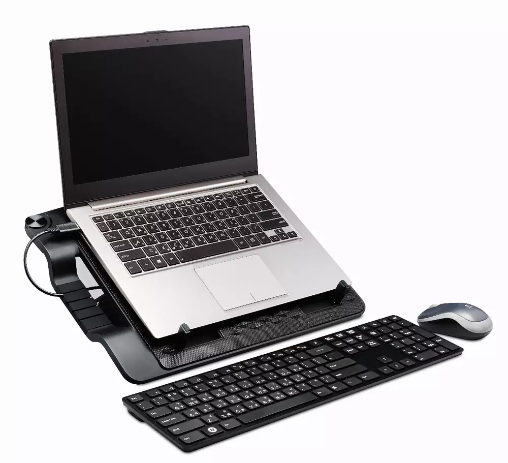 Охладител за лаптоп Cooler Master ERGOSTAND III, 1 x 230mm, Metal Mesh