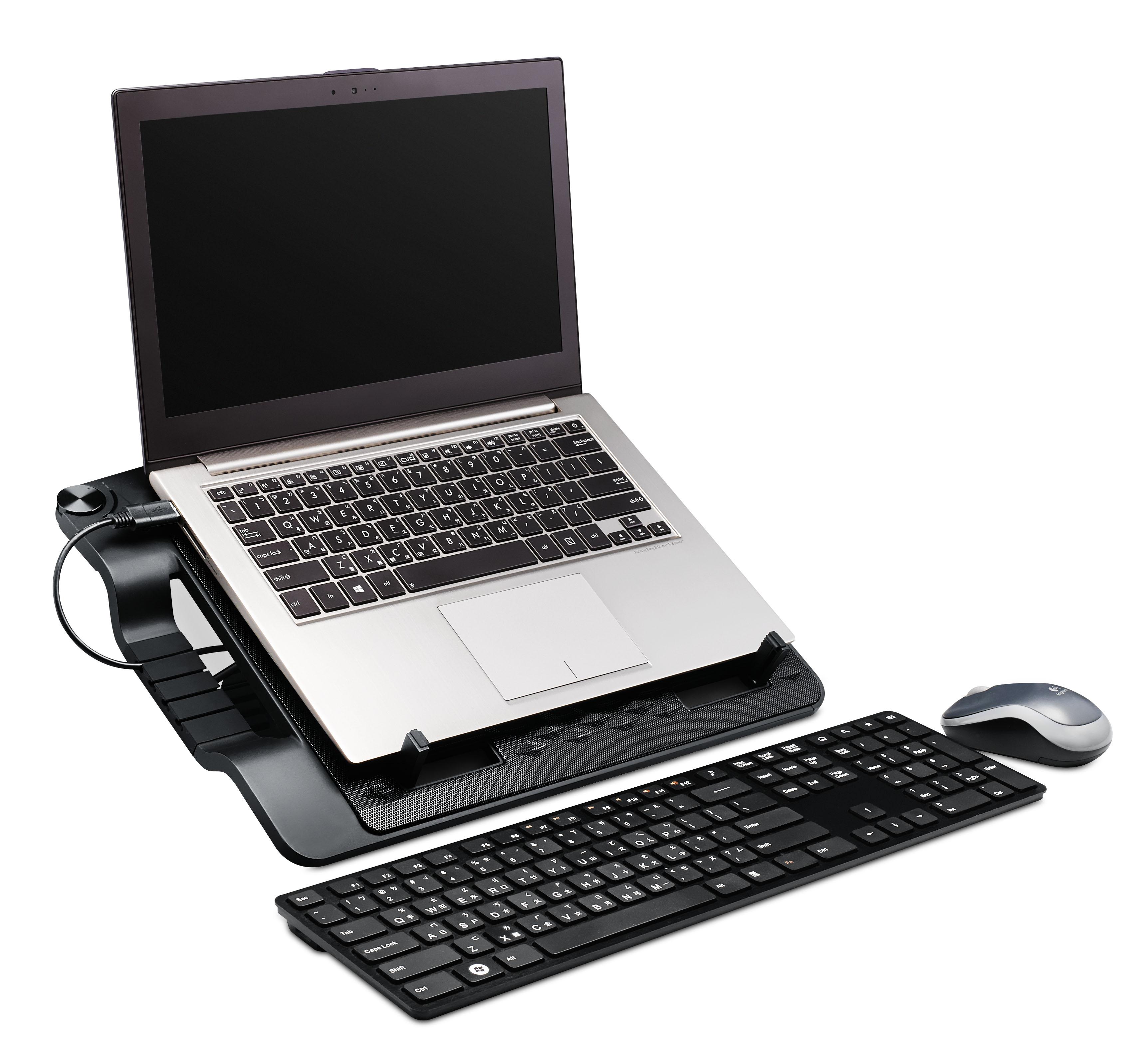 Охладител за лаптоп Cooler Master ERGOSTAND III, 1 x 230mm, Metal Mesh