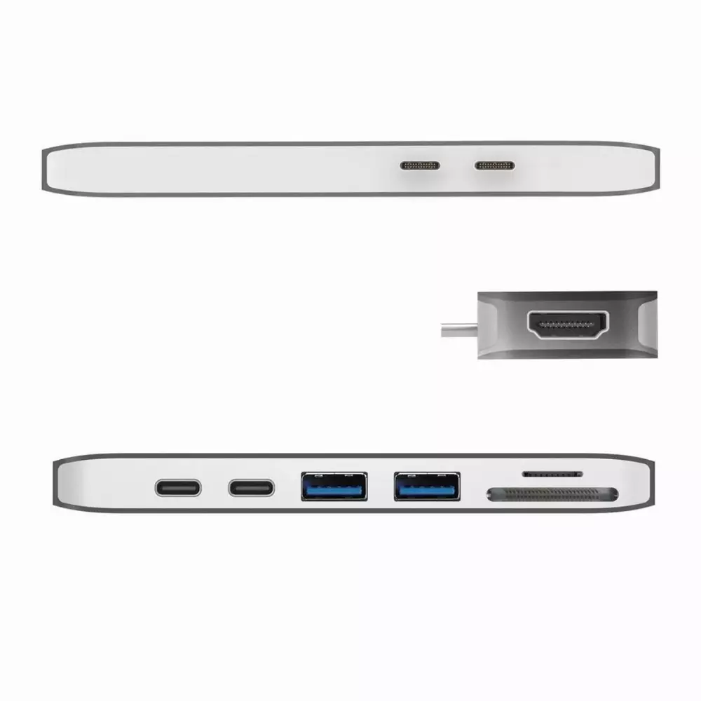 Докинг станция j5 create JCD382, UltraDrive USB-C mini dock за MacBook Pro