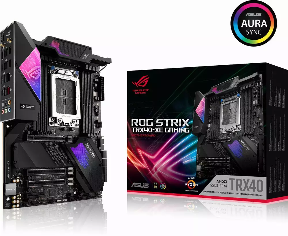 Дънна платка ASUS ROG Strix TRX40-XE Gaming (Wi-Fi)
