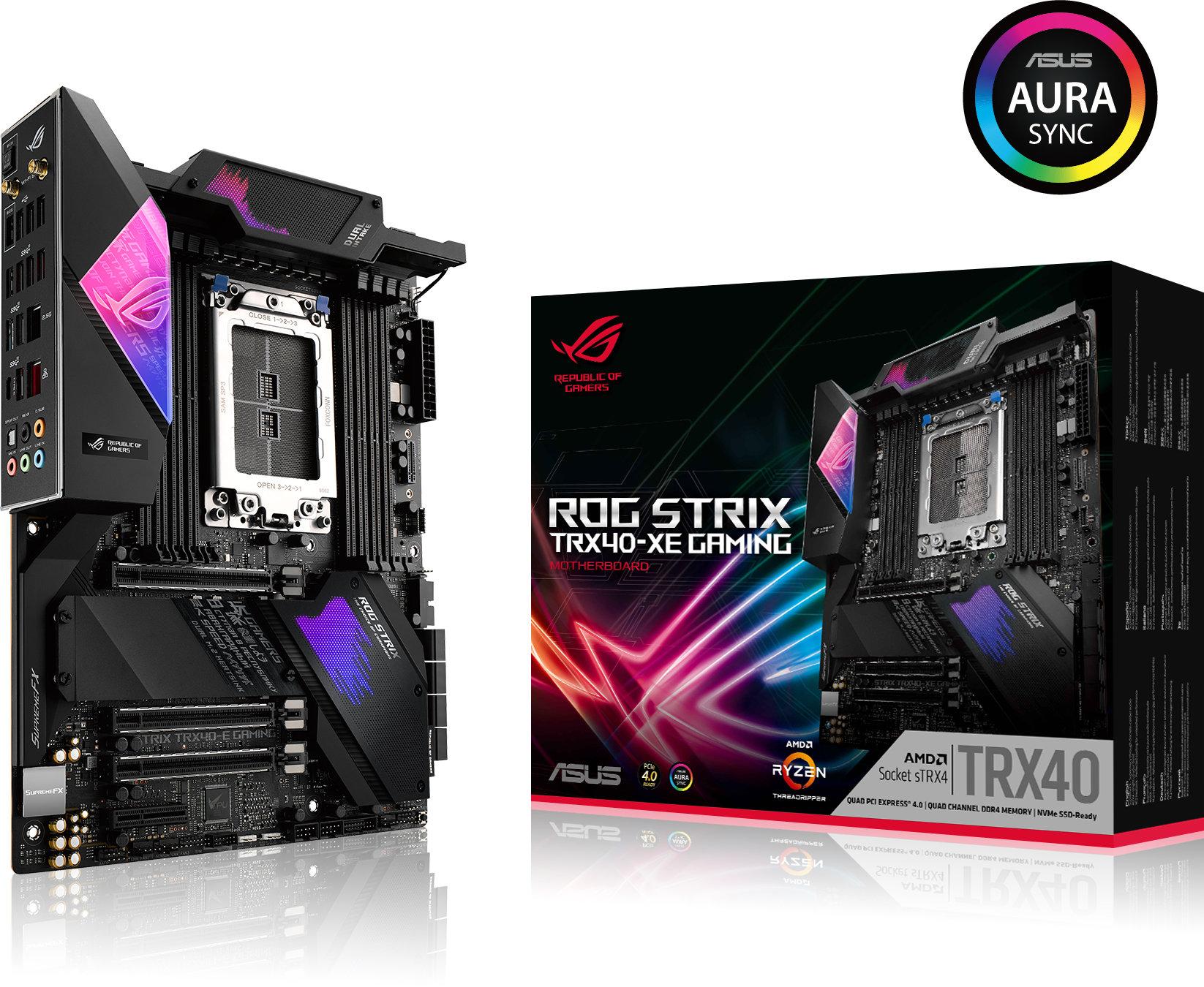 Дънна платка ASUS ROG Strix TRX40-XE Gaming (Wi-Fi)