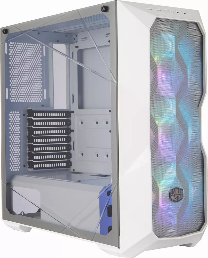 Кутия Cooler Master MasterBox TD500 Mesh White ARGB