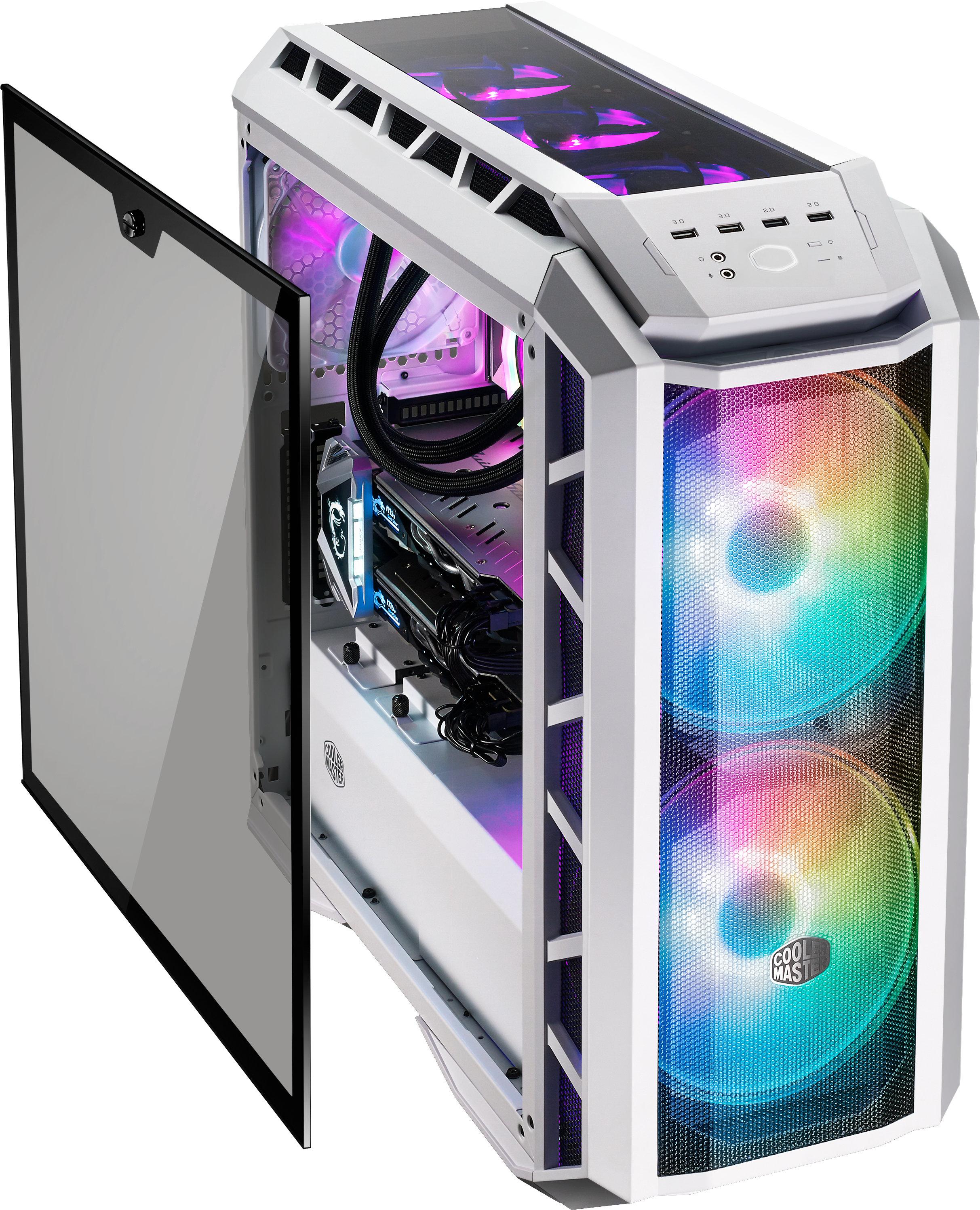 Кутия Cooler Master MasterCase H500P White Mesh ARGB TG
