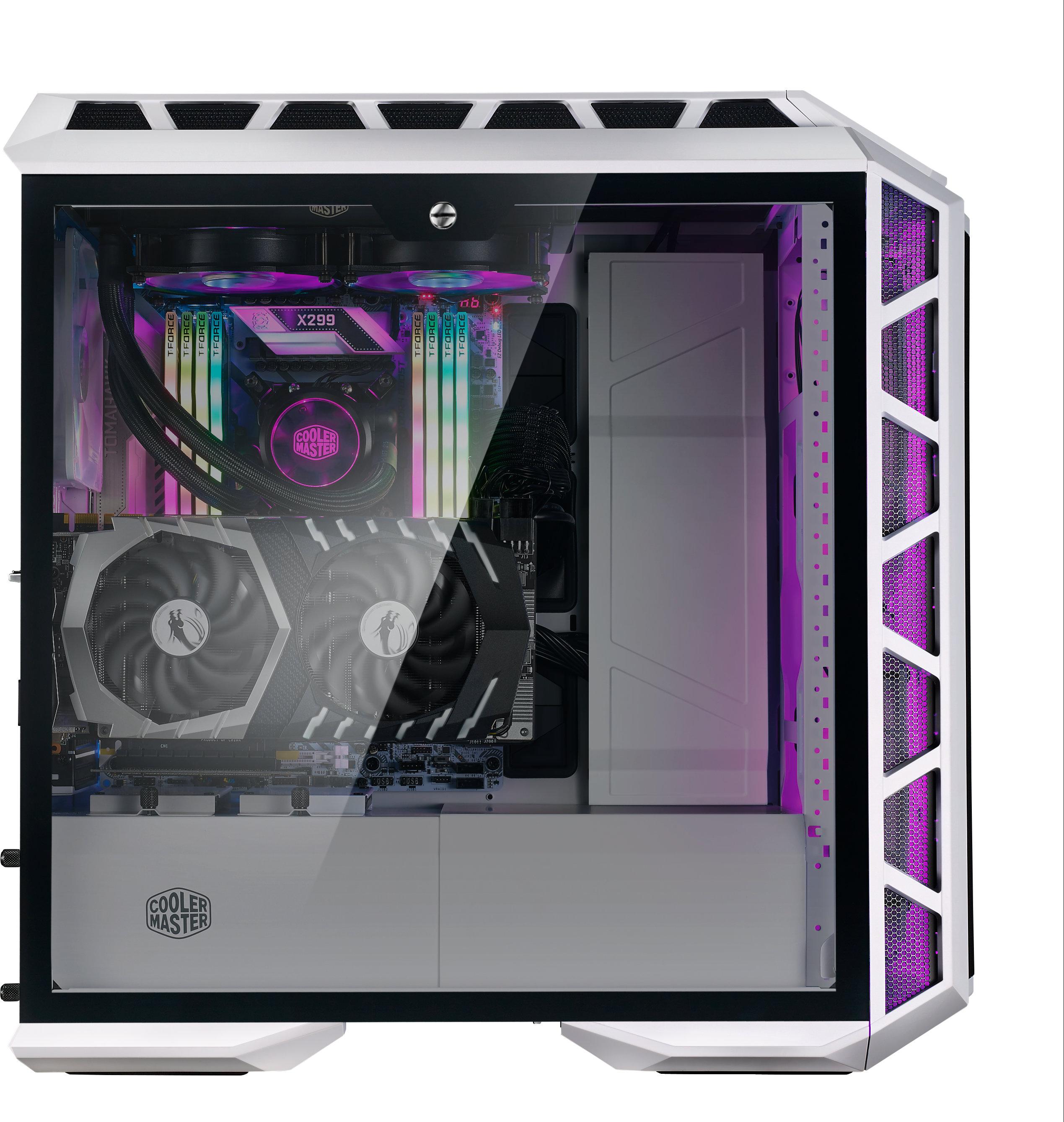 Кутия Cooler Master MasterCase H500P White Mesh ARGB TG
