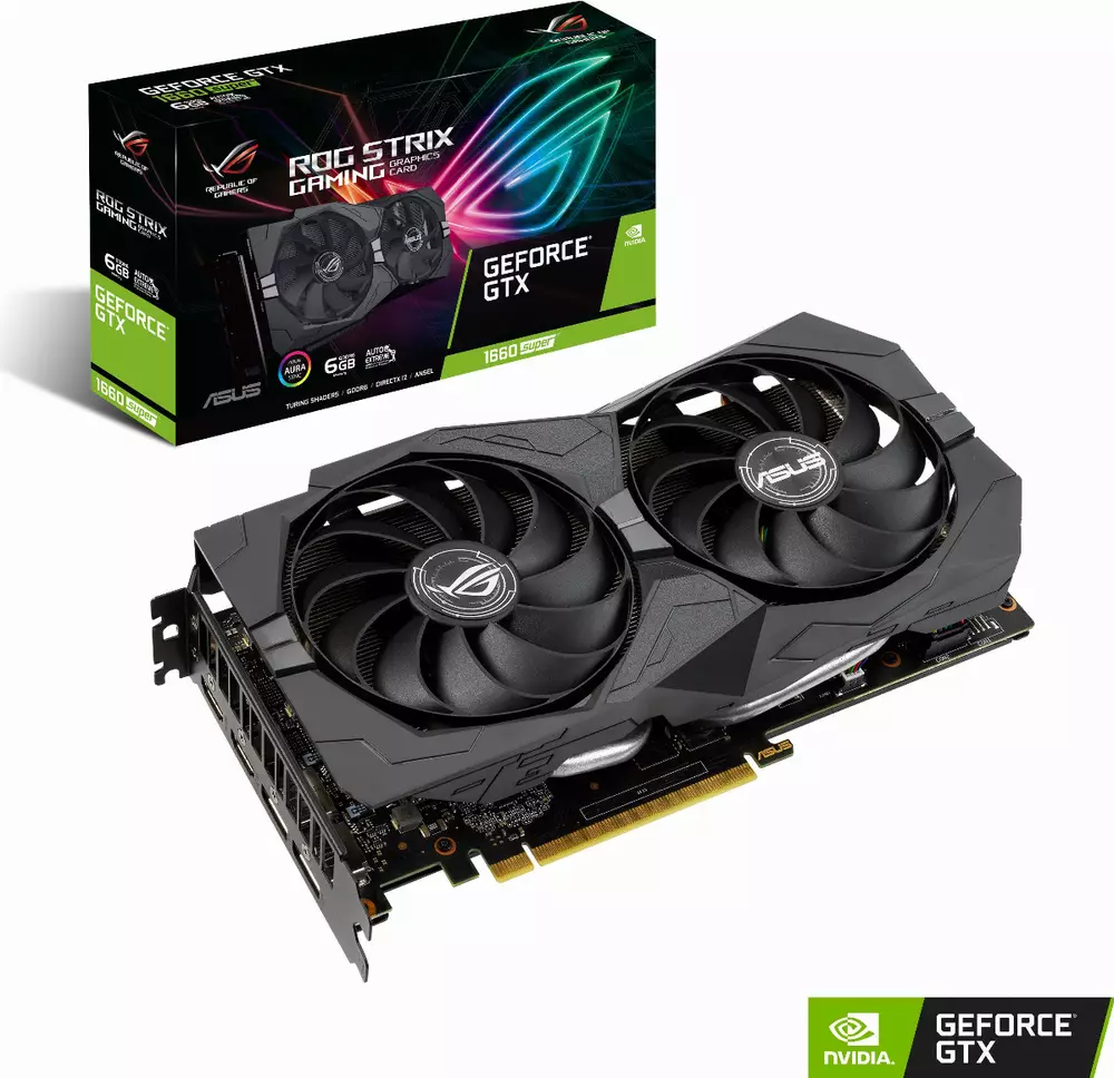 Видео карта ASUS ROG Stirx GTX 1660 Super 6GB