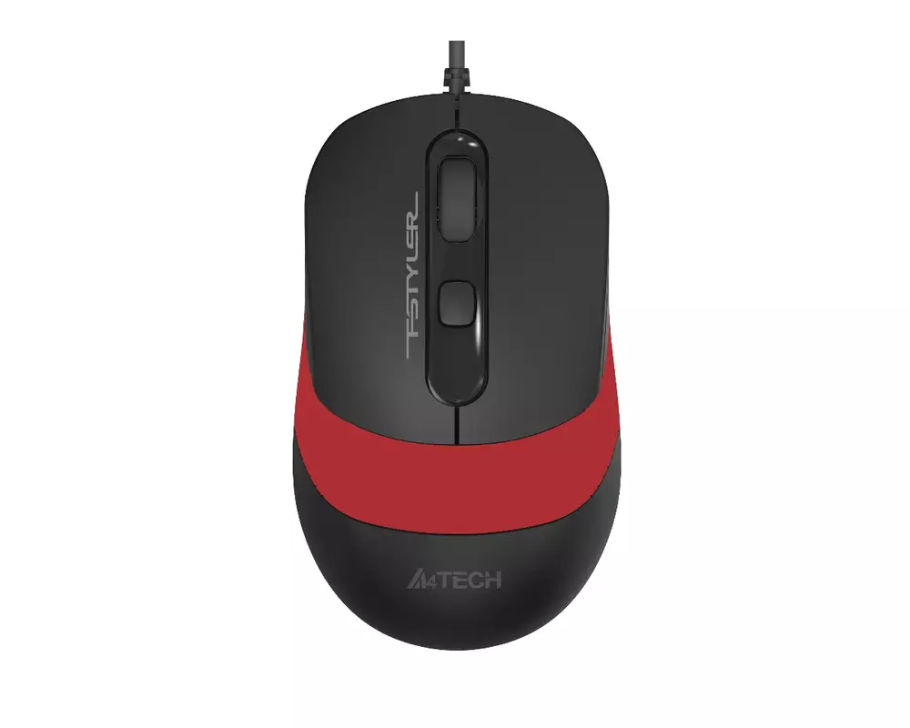 Оптична мишка A4tech FG10 Fstyler, безжична, червен