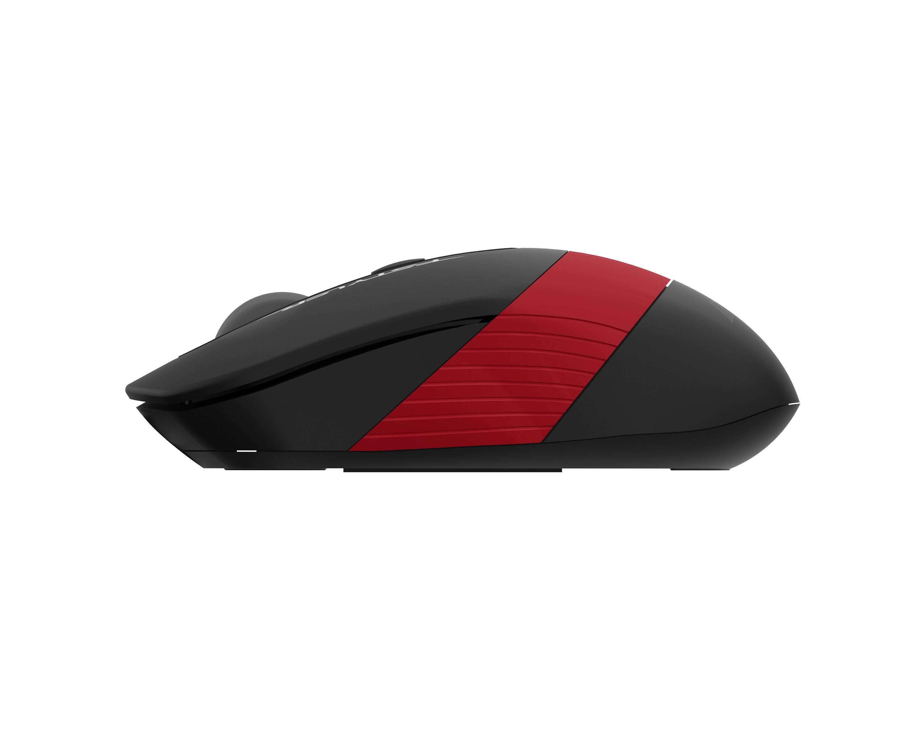 Оптична мишка A4tech FG10 Fstyler, безжична, червен