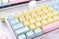 Капачки за механична клавиатура Ducky Cotton Candy 108-Keycap Set ABS Double-Shot US Layout