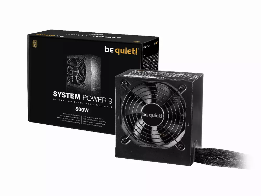 Захранване be quiet! System Power 9 500W 80+ Bronze