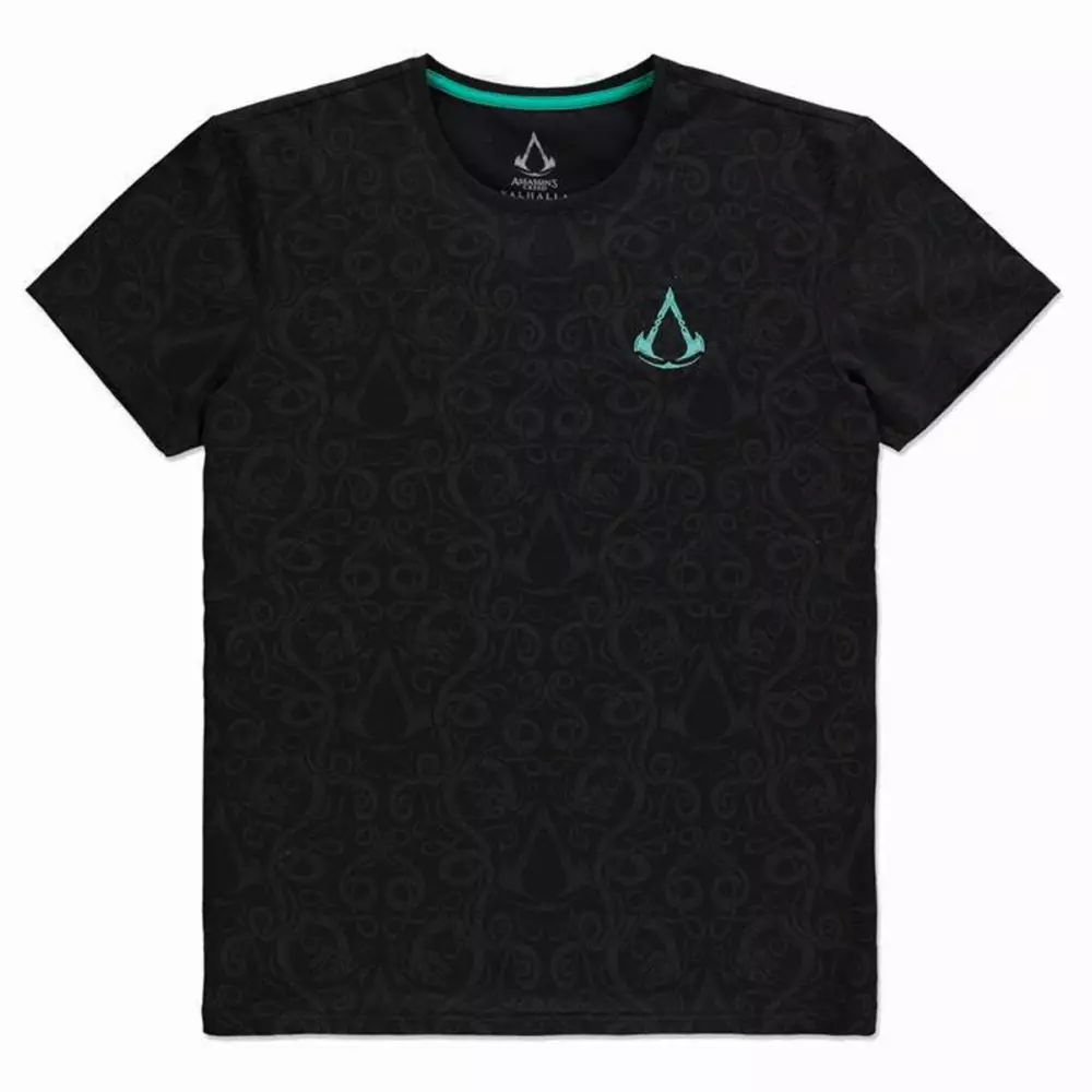 Тениска Difuzed Assassin's Creed Valhalla - Nordic AOP - Men's T-shirt - M