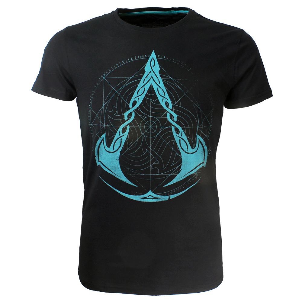 Тениска Difuzed Assassin's Creed Valhalla - Crest Grid - Men's T-shirt - S