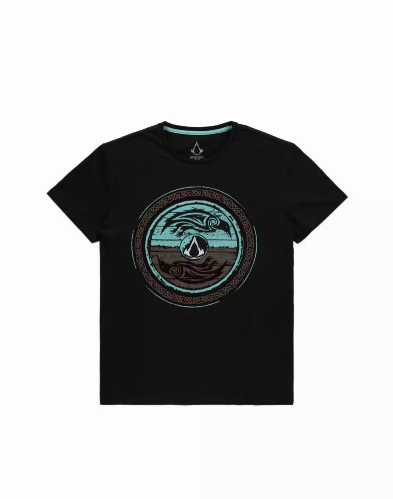 Тениска Difuzed Assassin's Creed Valhalla - Shield - Men's T-shirt - XXL