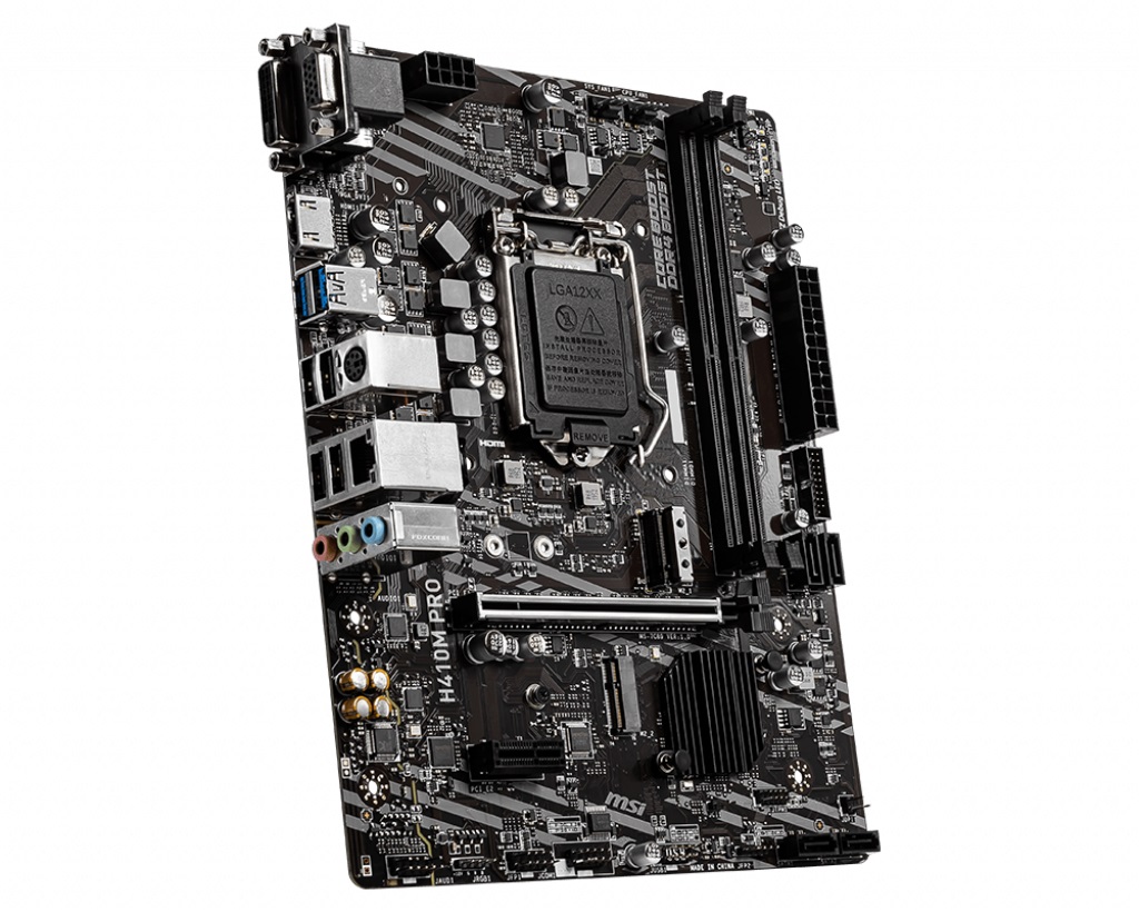 Дънна платка MSI H410M PRO