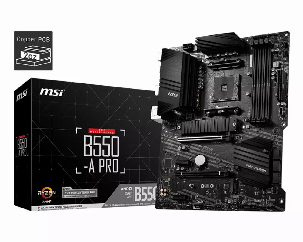 Дънна платка MSI B550-A PRO