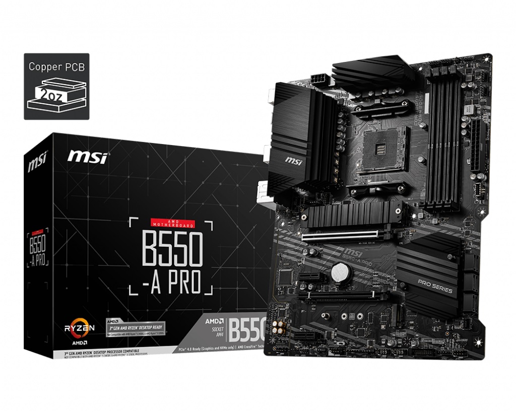 Дънна платка MSI B550-A PRO