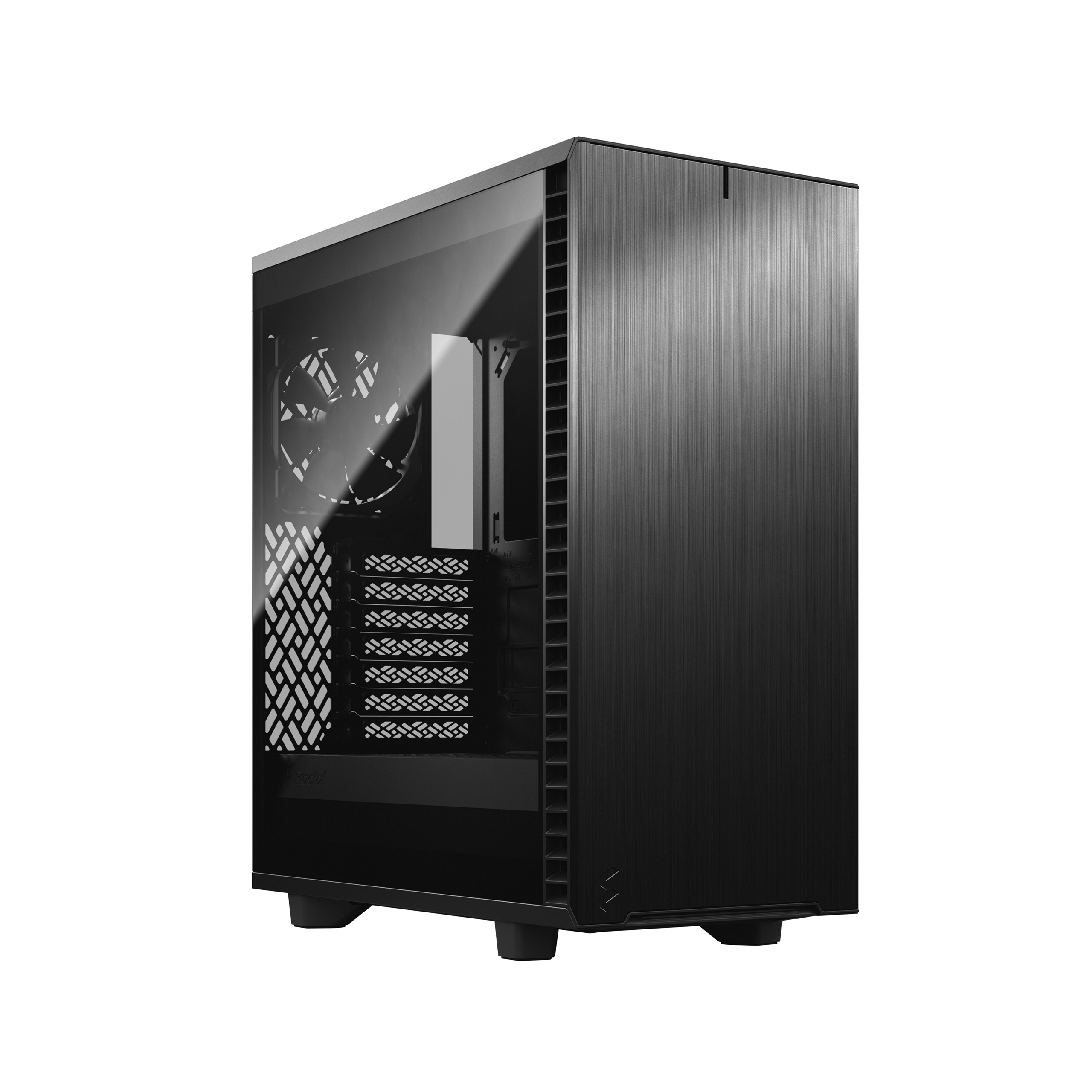 Кутия Fractal Define 7 Compact Dark Tempered Glass
