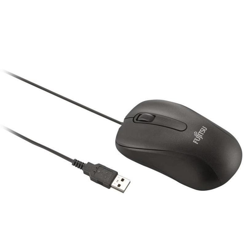 Мишка FUJITSU M520 Optical Wired USB Black